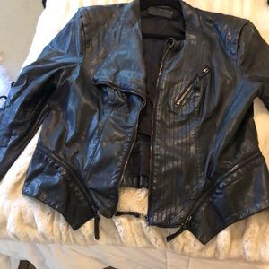 Blank NYC faux leather jacket